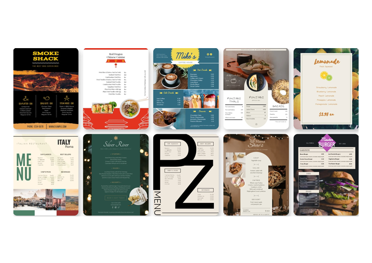 Best Menu Design Services UAE