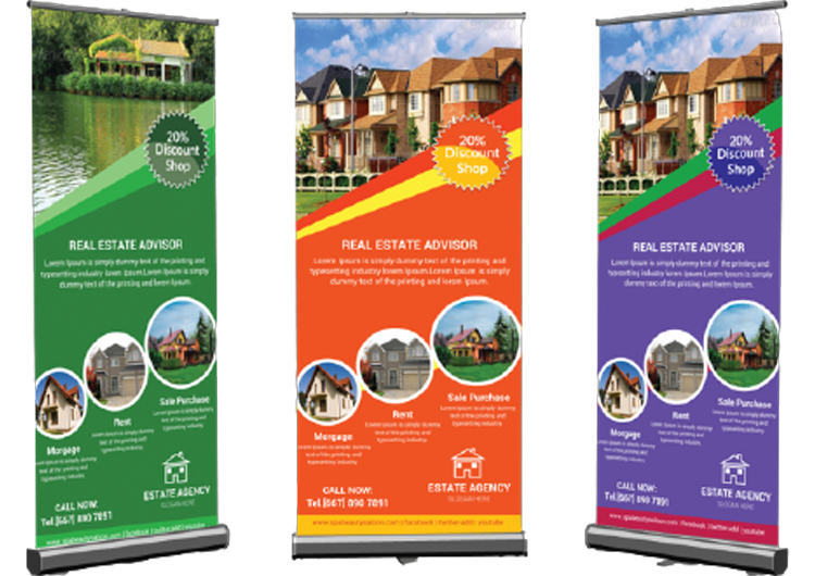 Exciting Roll Up Banner