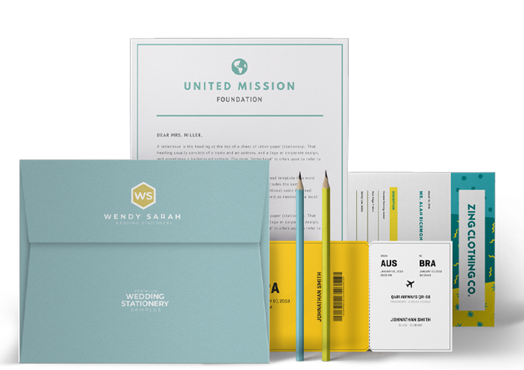 Attractive Business Stationery Design
