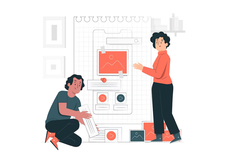 Creative Illustration Storyboard Design